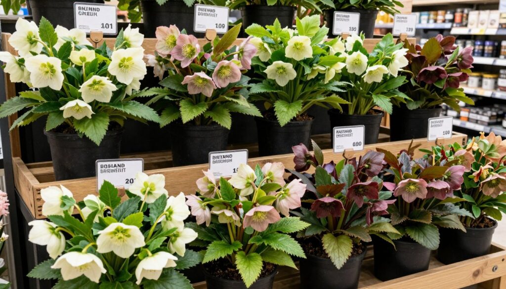 Ciemiernik w dziale ogrodniczym sklepu OBI - ciemiernik OBI cena