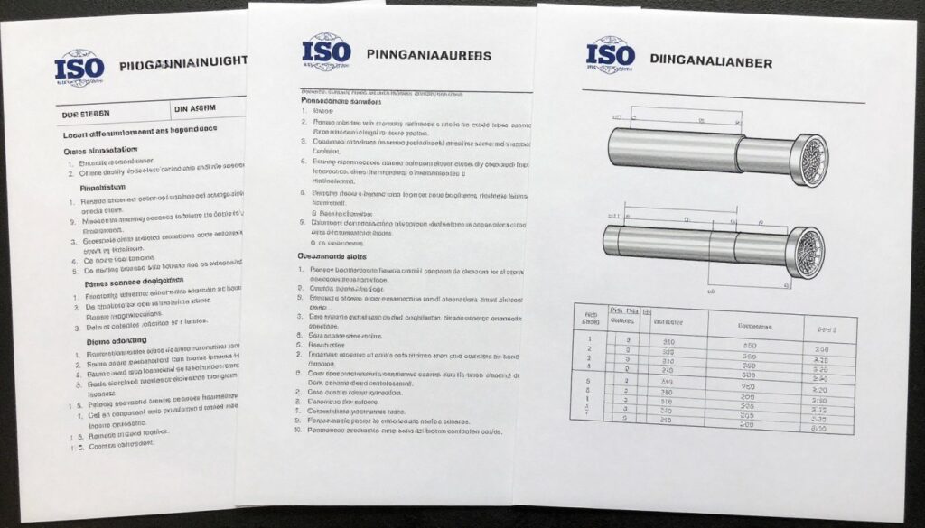 Dokumenty techniczne i normy dotyczące średnic rur