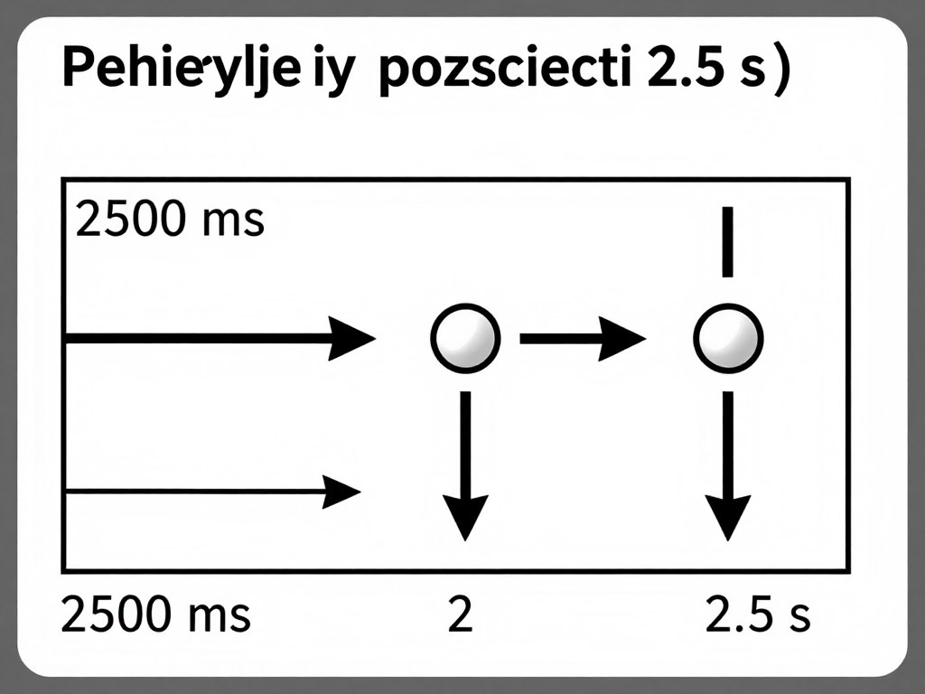 Ilustracja metody przesunięcia przecinka przy konwersji milisekund na sekundy