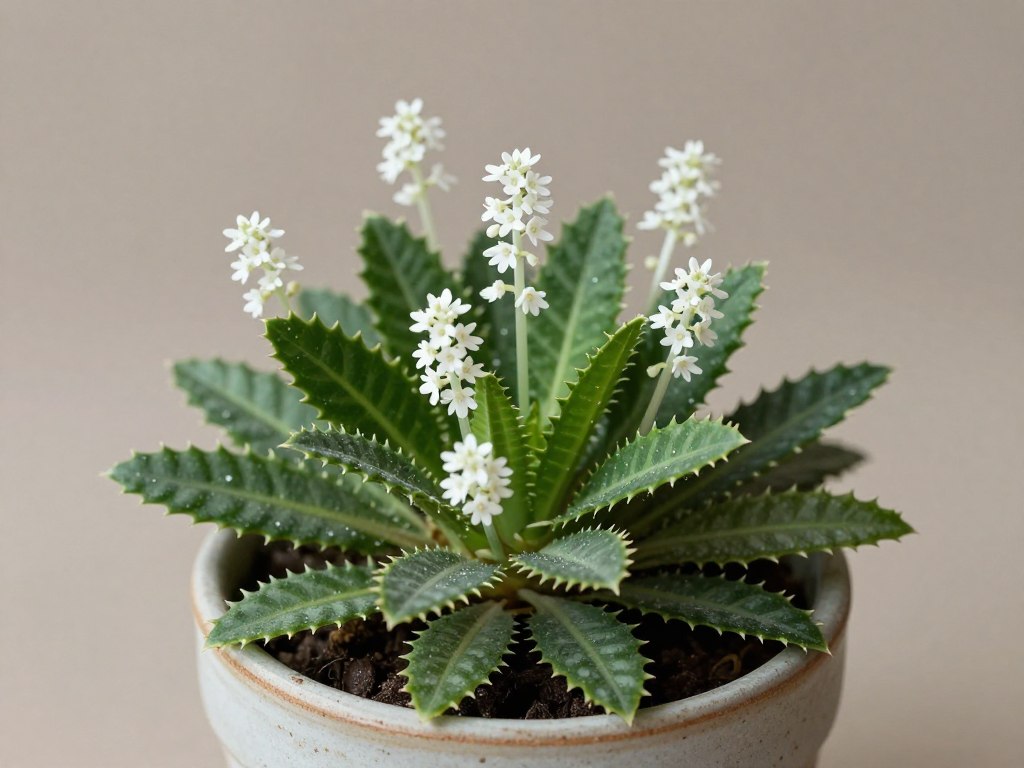 Kwitnąca peperomia z charakterystycznymi kwiatostanami - jak kwitnie peperomia