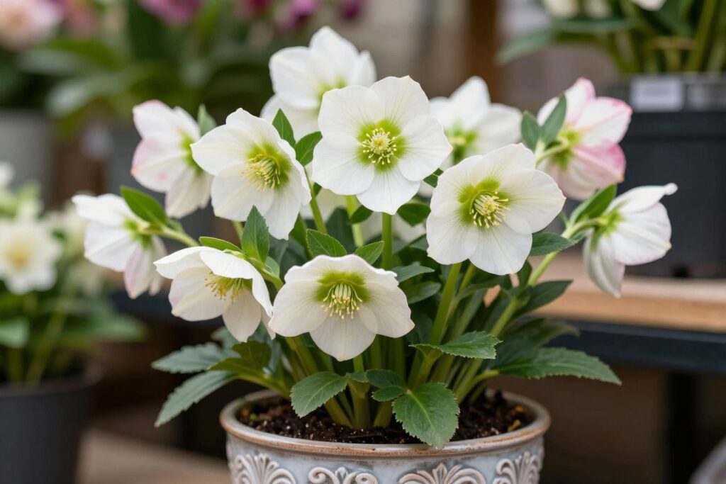 Kwitnący ciemiernik w doniczce - ciemiernik w doniczce gdzie kupić