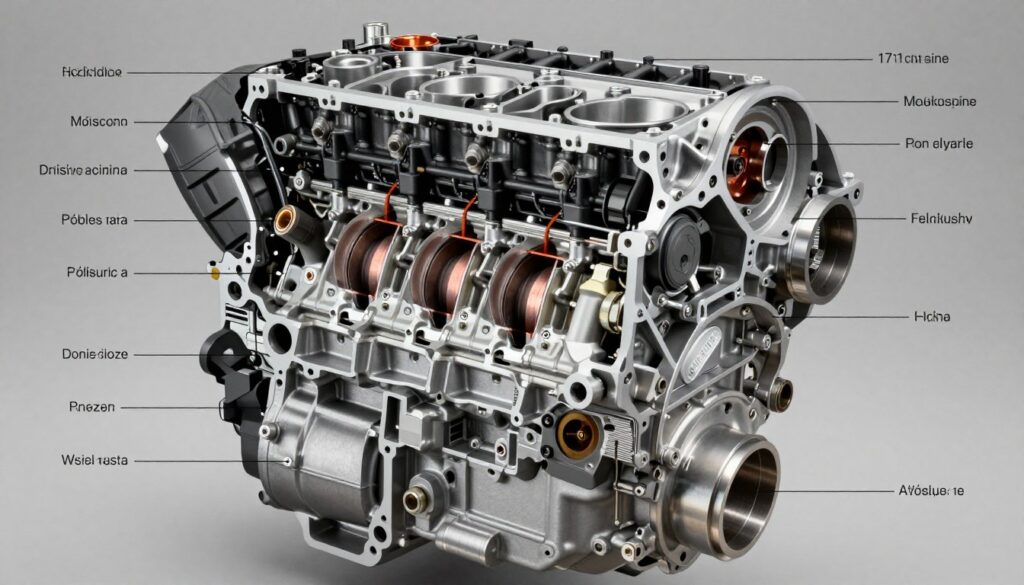 Nowoczesny silnik Diesla ze stopniem sprężania 17:1