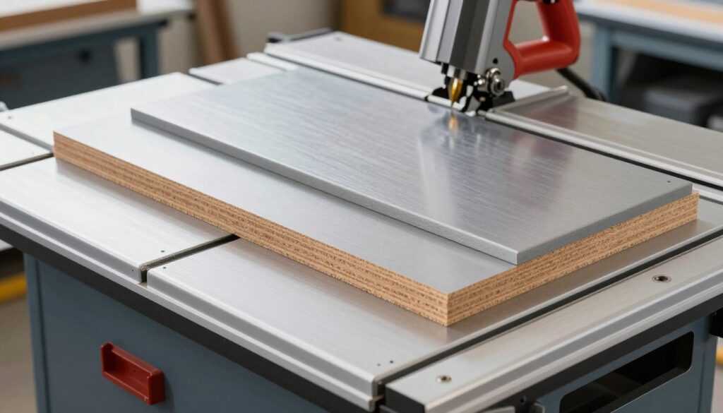 Porównanie różnych materiałów na blat do piły stołowej