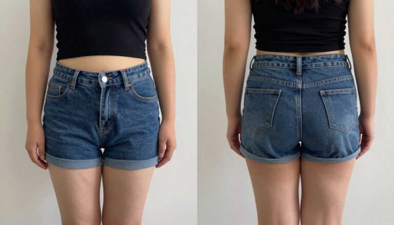 Porównanie sylwetek przed i po utracie 5 kg wagi