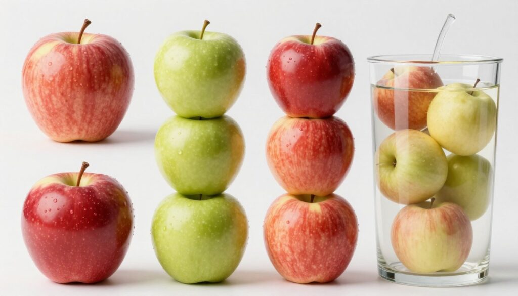 Różne czynniki wpływające na wagę jabłek - odmiana, dojrzałość, warunki przechowywania