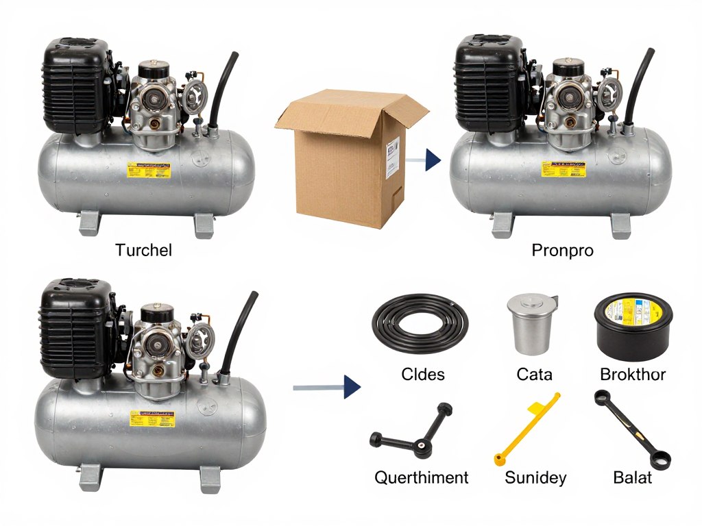 Szczegółowa instrukcja montażu kompresora warsztatowego krok po kroku