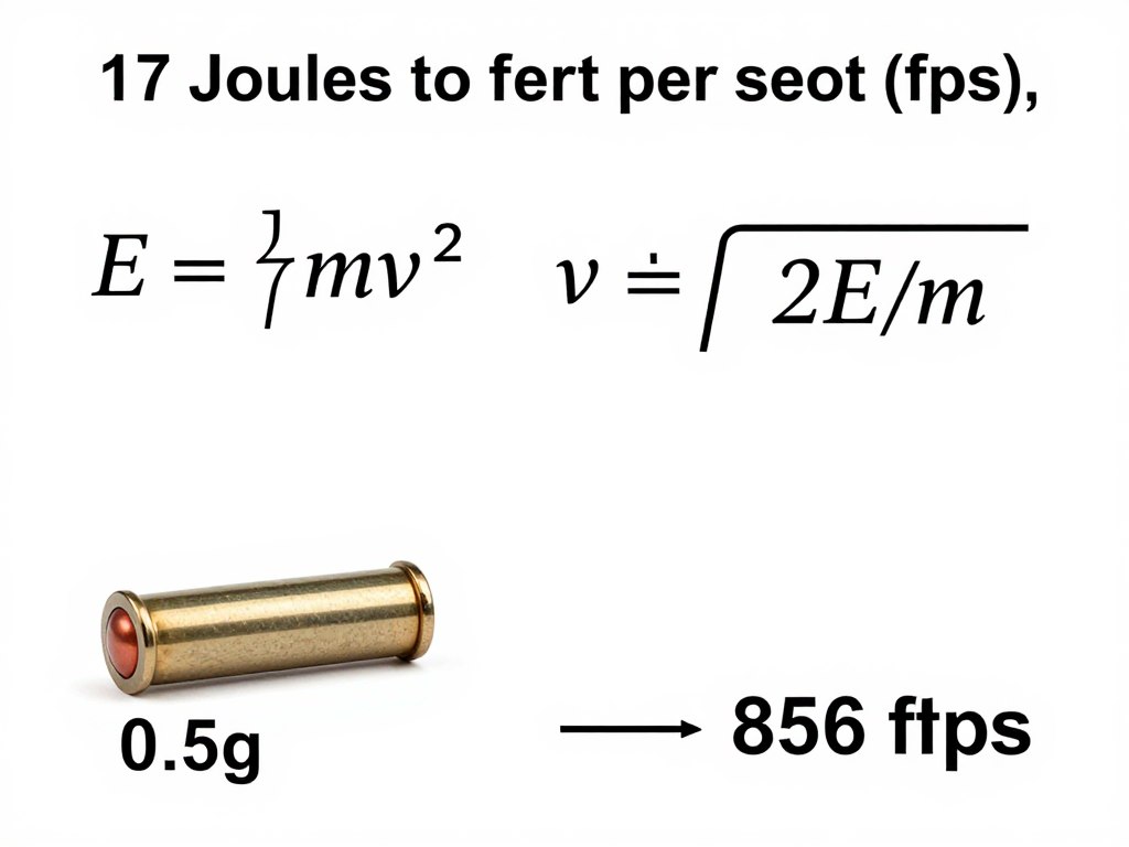 Wzór na przeliczenie 17J na fps z przykładowymi obliczeniami