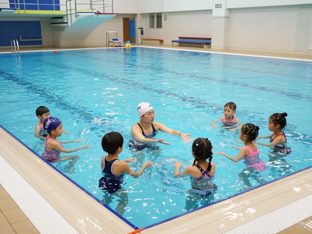 Zajęcia pływackie dla dzieci w basenie PKiN