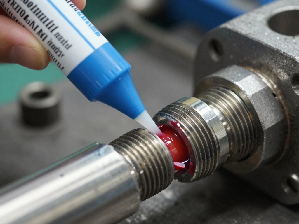 Zastosowanie hermetyku do klejenia i uszczelniania połączeń gwintowych