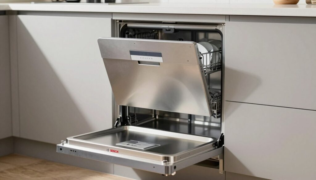 Zmywarka Bosch zintegrowana z zabudową kuchenną