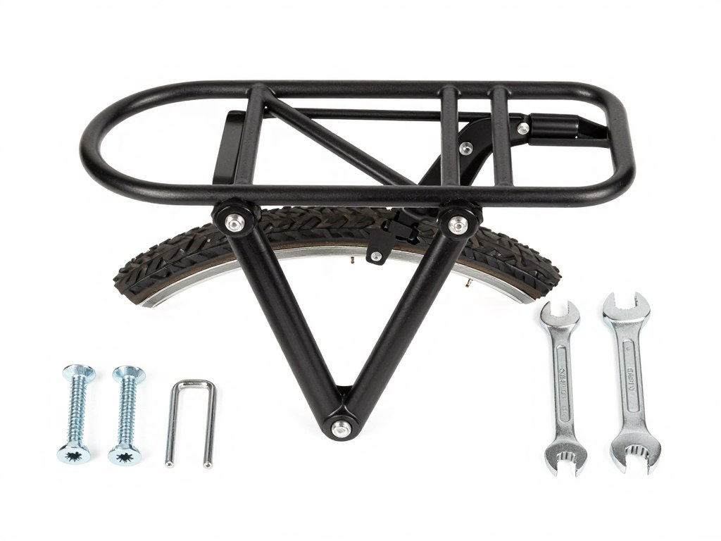 Bagażnik rowerowy i narzędzia potrzebne do jego montażu