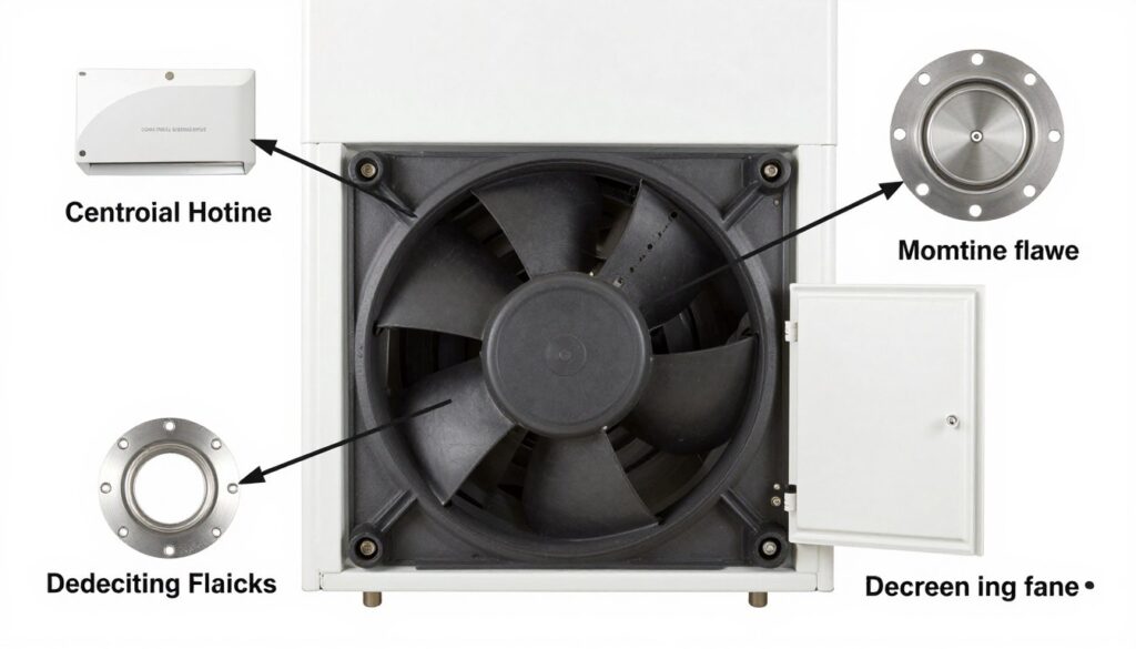 Różne miejsca montażu dmuchawy w piecu CO