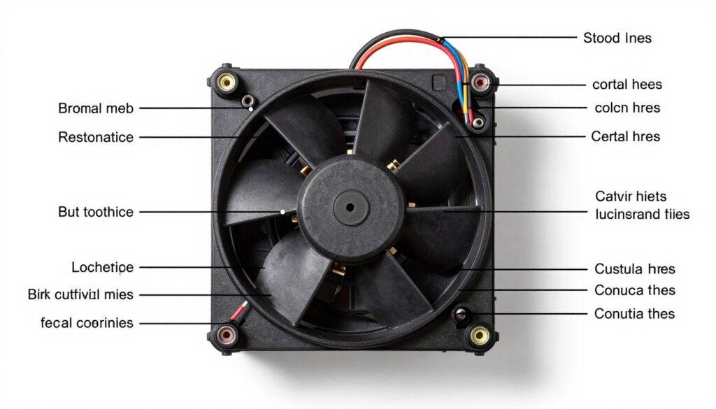 Schemat podłączenia elektrycznego dmuchawy do sterownika pieca CO