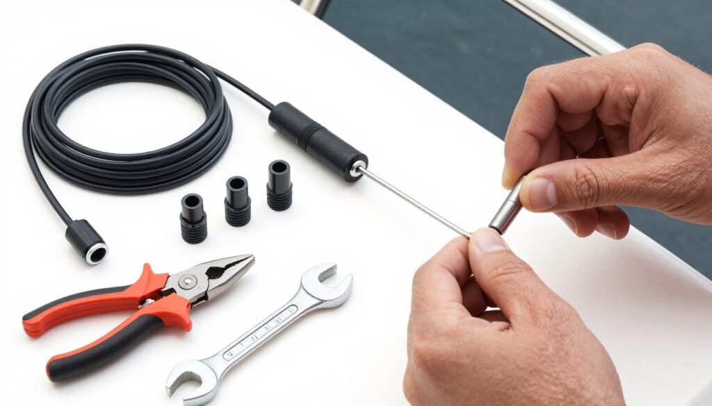 Wykonanie własnego sterociągu do łodzi Sygnalizatory Brań i Sterociągi: Montaż i Ustawienie