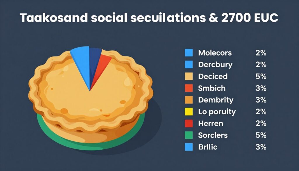 Porównanie składek i podatków w Niemczech dla wynagrodzenia 2700 euro brutto