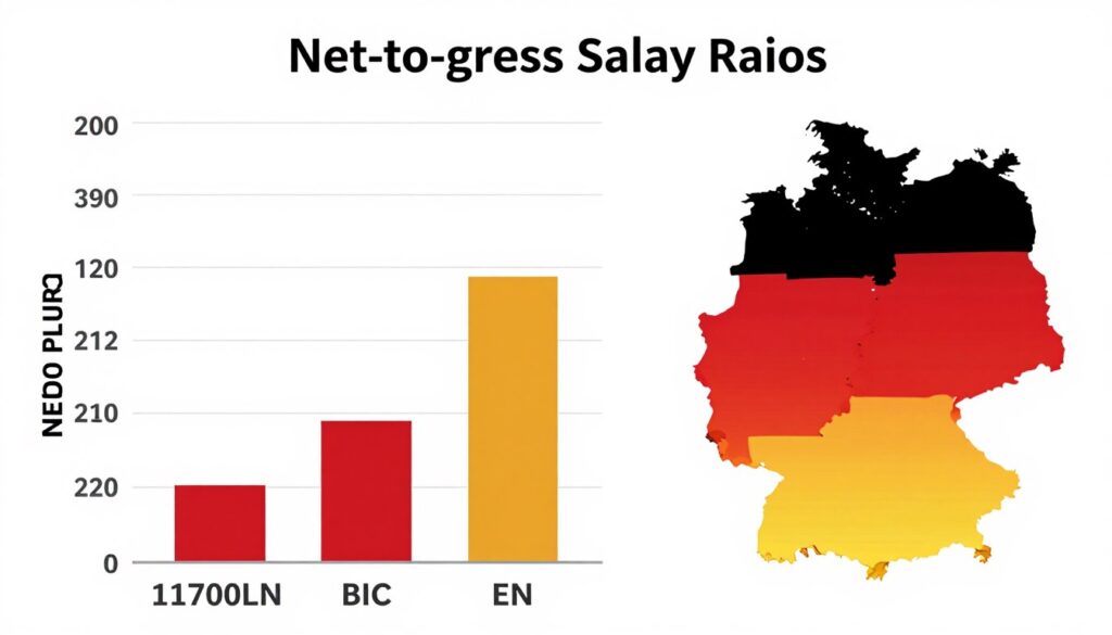 Porównanie stosunku wynagrodzenia netto do brutto w Polsce i Niemczech