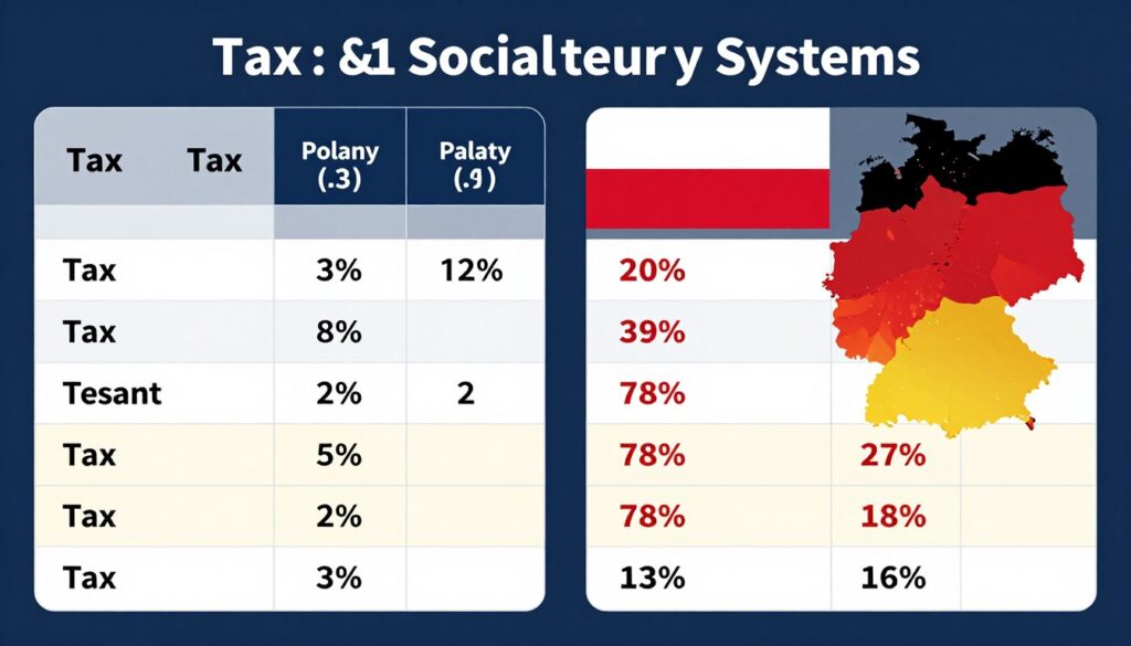 Porównanie systemów podatkowych w Polsce i Niemczech